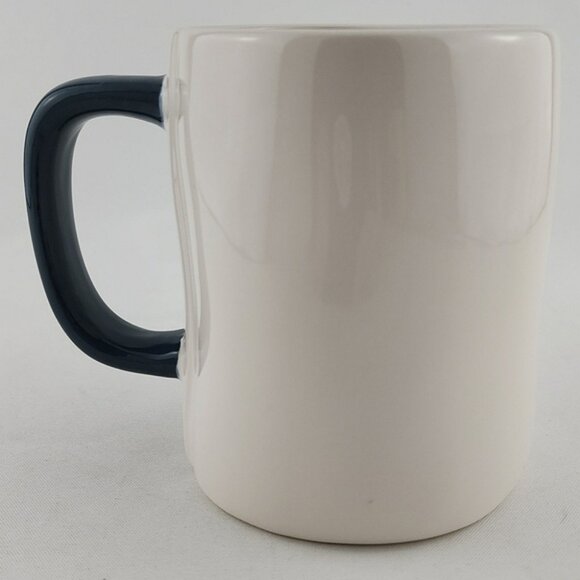 ⭐️2/ $50⭐️ Rae Dunn LET'S GET  LOST Artisan White Coffee Tea Mug Large Letters - Picture 3 of 11